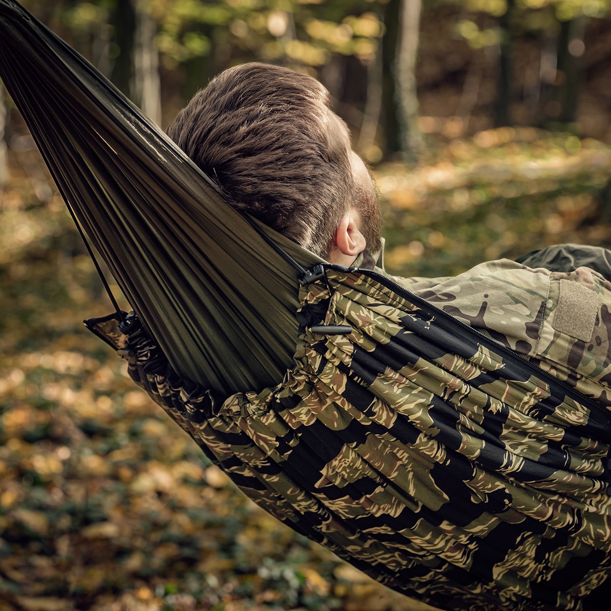 Пончо Helikon-Tex Swagman Roll Climashield Apex з функцією спального мішка - Tiger Stripe