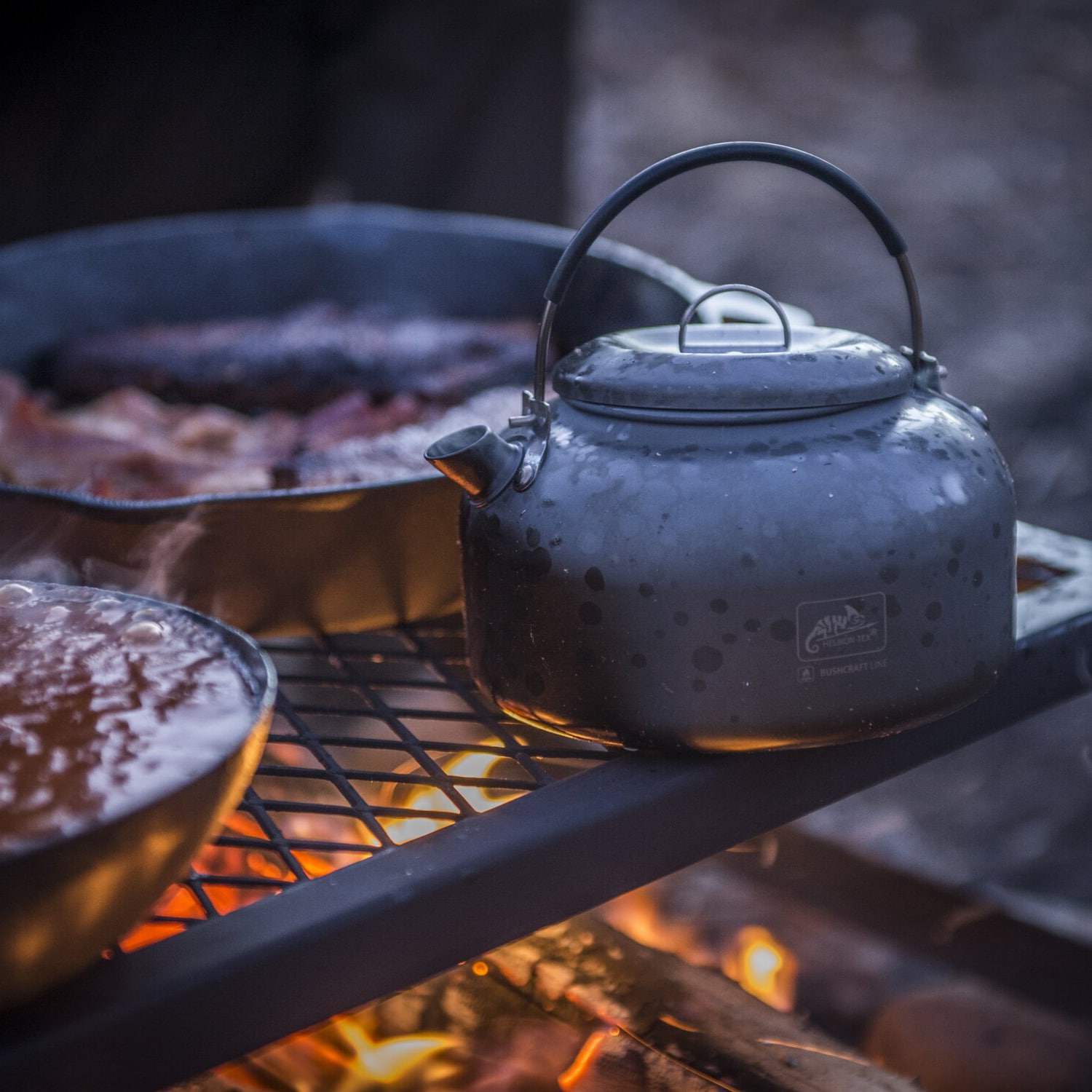 Алюмінієвий чайник Helikon-Tex Camp Kettle - Grey