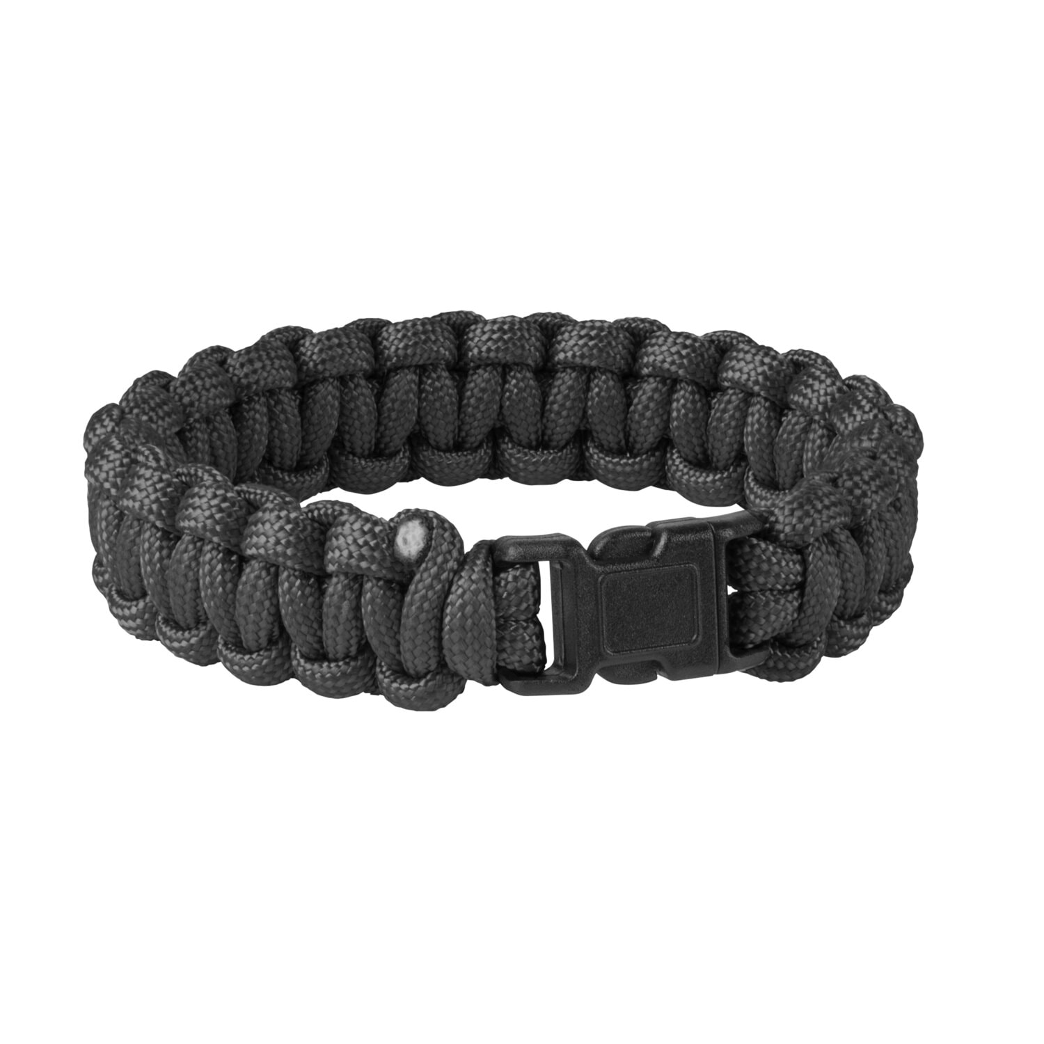Bransoletka Paracord Helikon-Tex Survival Bracelet klamra - Black