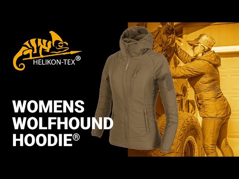 Kurtka damska Helikon Wolfhound Hoodie - Tiger Stripe
