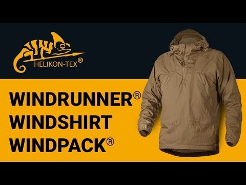 Kurtka Helikon Windrunner Windshirt WindPack - Desert Night Camo