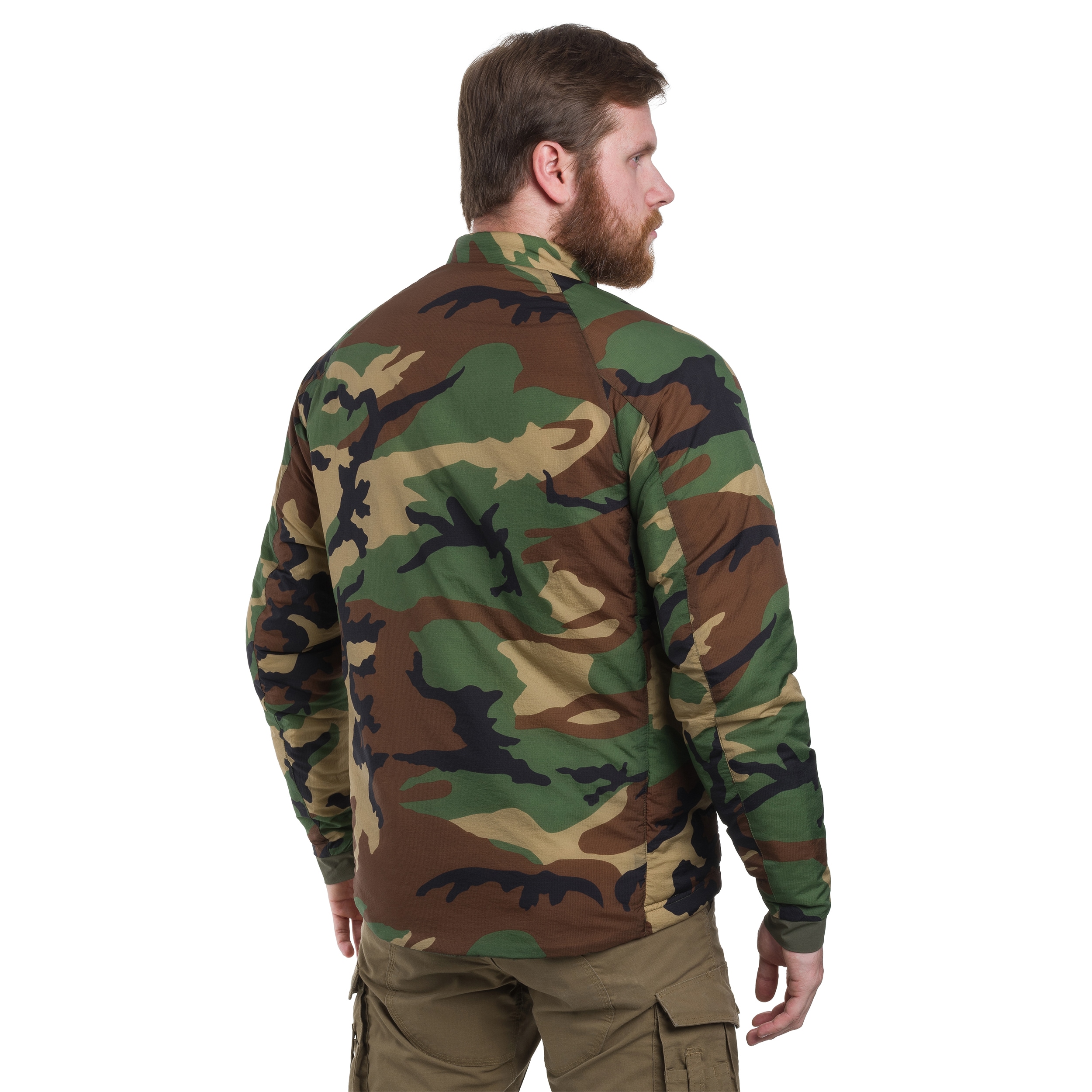 Куртка Helikon-Tex Wolfhound Climashield Apex - US Woodland