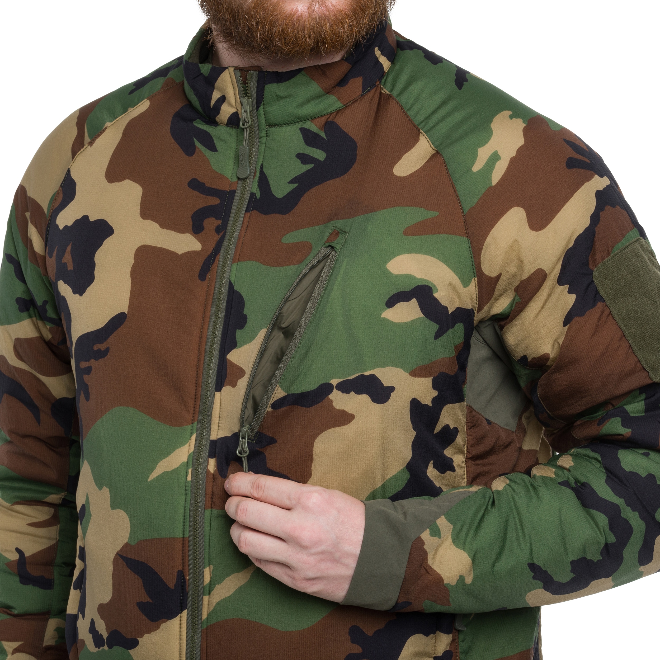 Куртка Helikon-Tex Wolfhound Climashield Apex - US Woodland