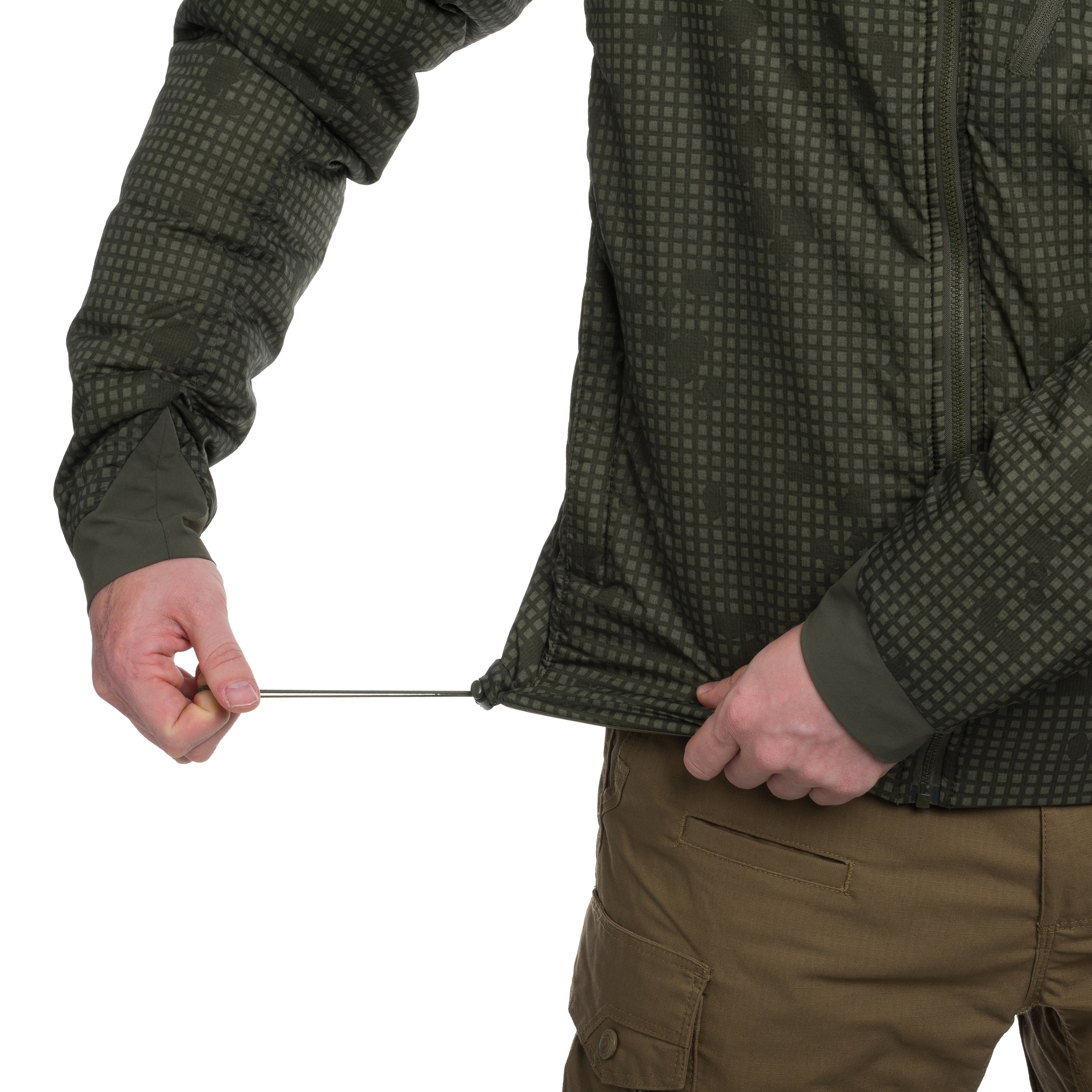 Kurtka Helikon-Tex Wolfhound Climashield Apex - Desert Night Camo