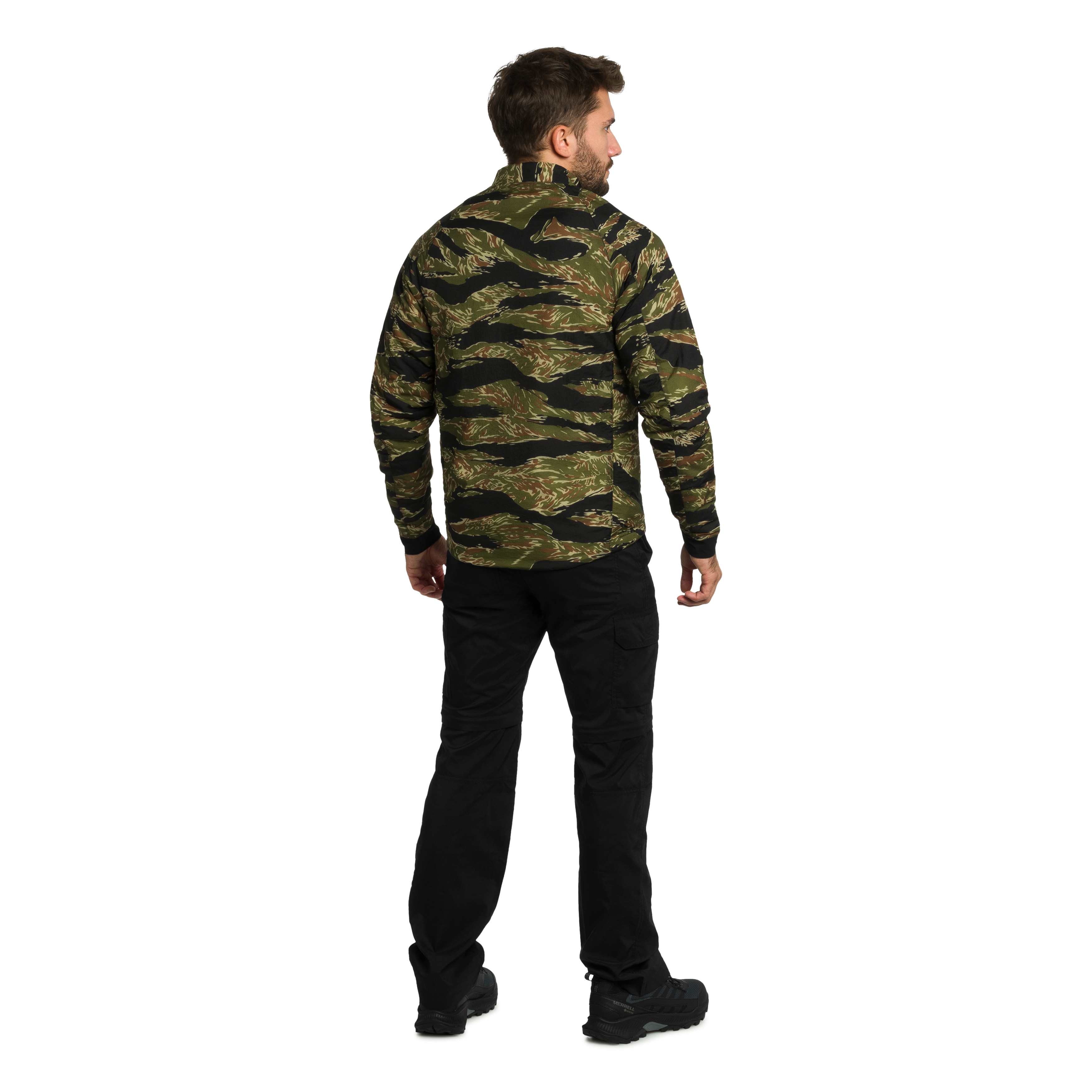 Куртка Helikon-Tex Wolfhound Climashield Apex - Tiger Stripe