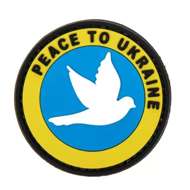 Naszywka Peace to Ukraine