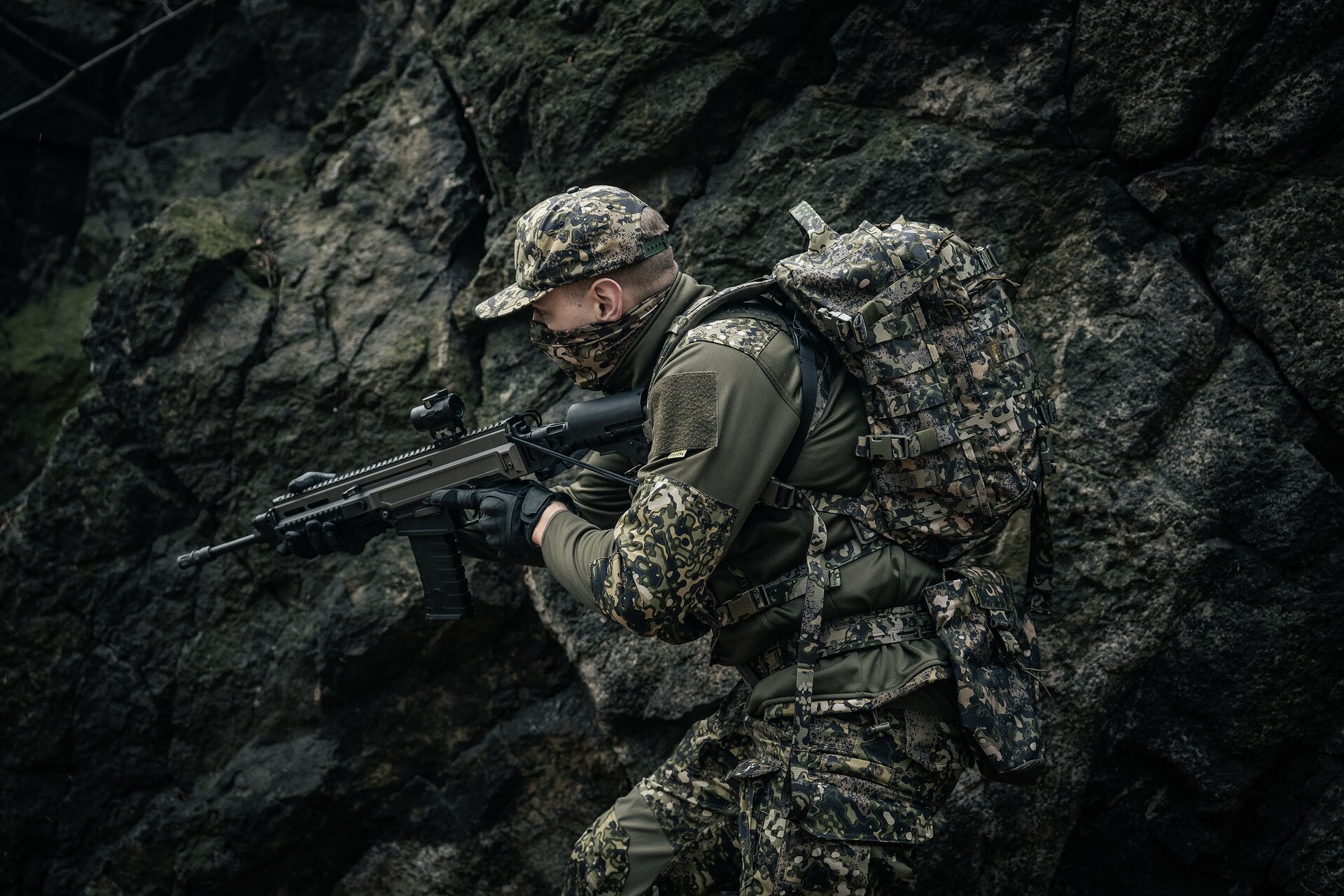 Czapka z daszkiem Maskpol Base MAPA B