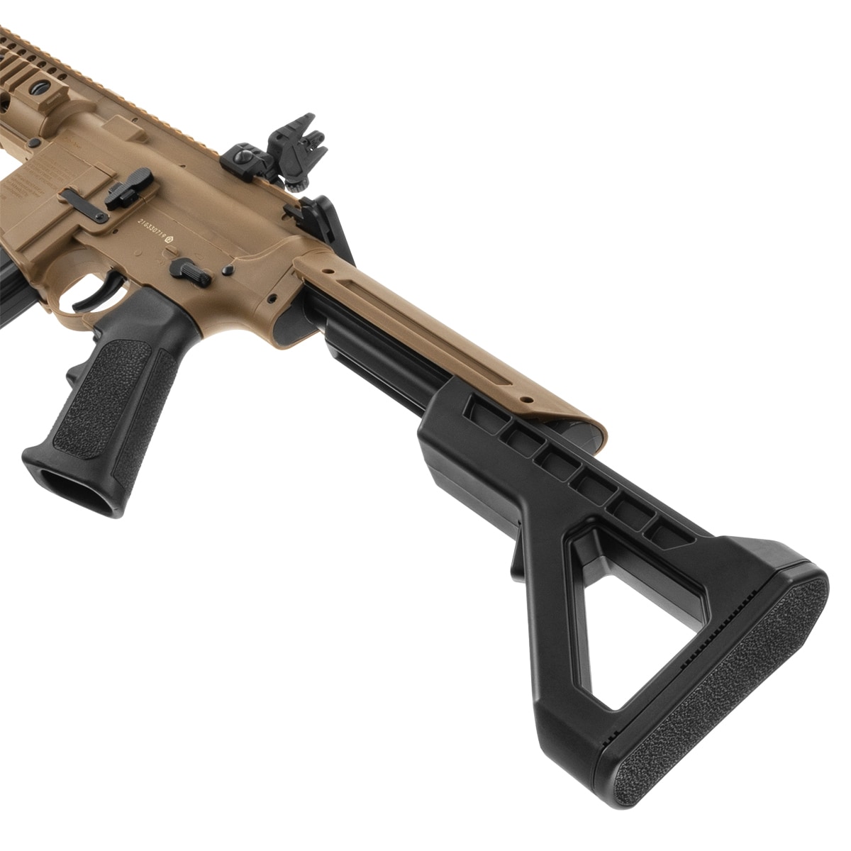 Crosman Panther Arms DPMS SBR Full Auto - Лобове скло FDE