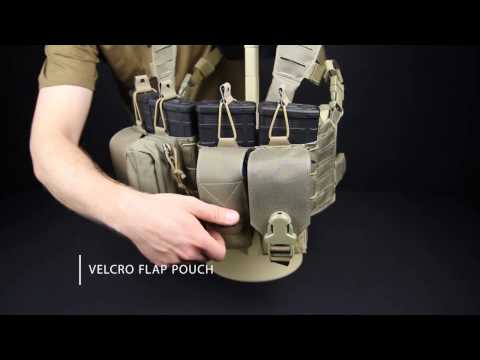 Kamizelka taktyczna Direct Action Hurricane Hybrid Chest Rig - Black