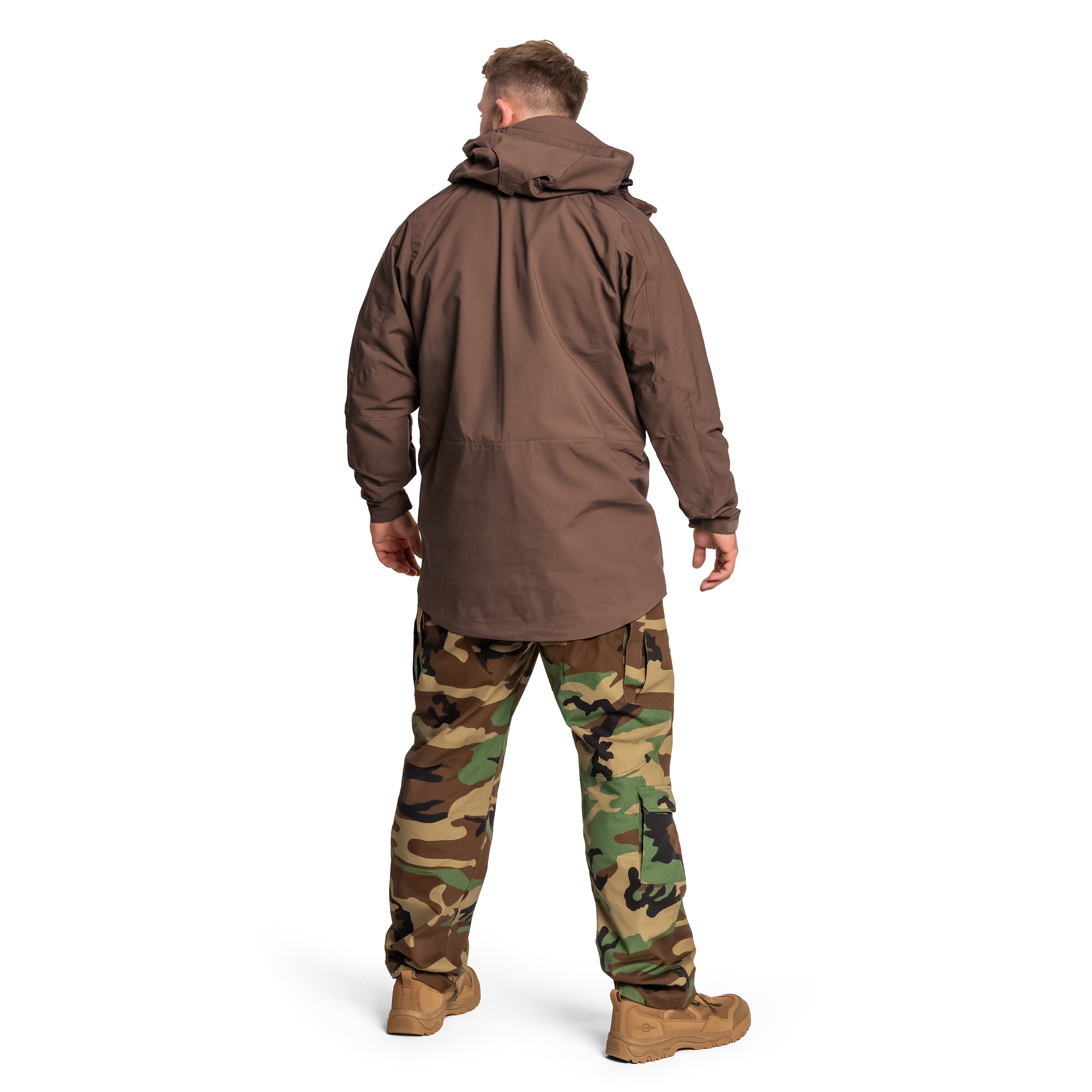 Kurtka Helikon-Tex Pilgrim Anorak - Earth Brown/Black