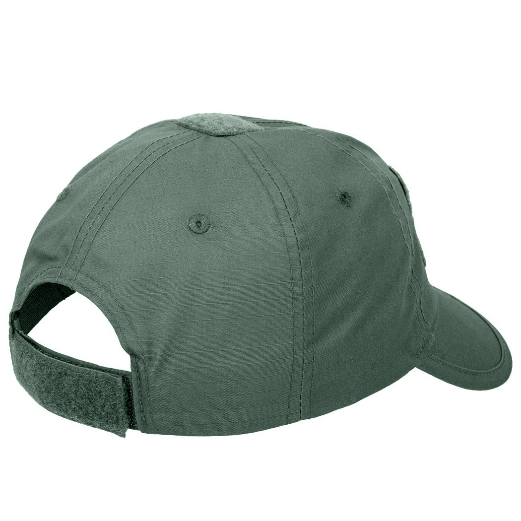 Czapka z daszkiem plus velcro Helikon Folding PolyCotton Rip-Stop - Olive Drab
