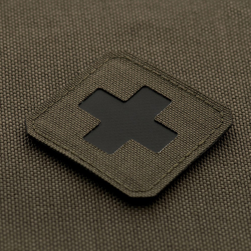 Naszywka medyczna M-Tac Medic Cross Laser Cut - Ranger Green/Black