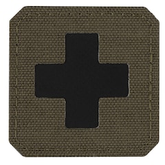 Naszywka medyczna M-Tac Medic Cross Laser Cut - Ranger Green/Black
