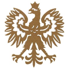 Naszywka M-Tac Polski Orzeł Laser Cut - Coyote