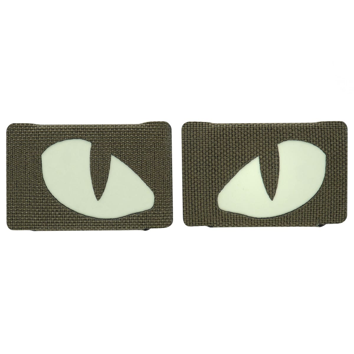 Пластир M-Tac Tiger Eyes Laser Cut (пара) - Ranger Green