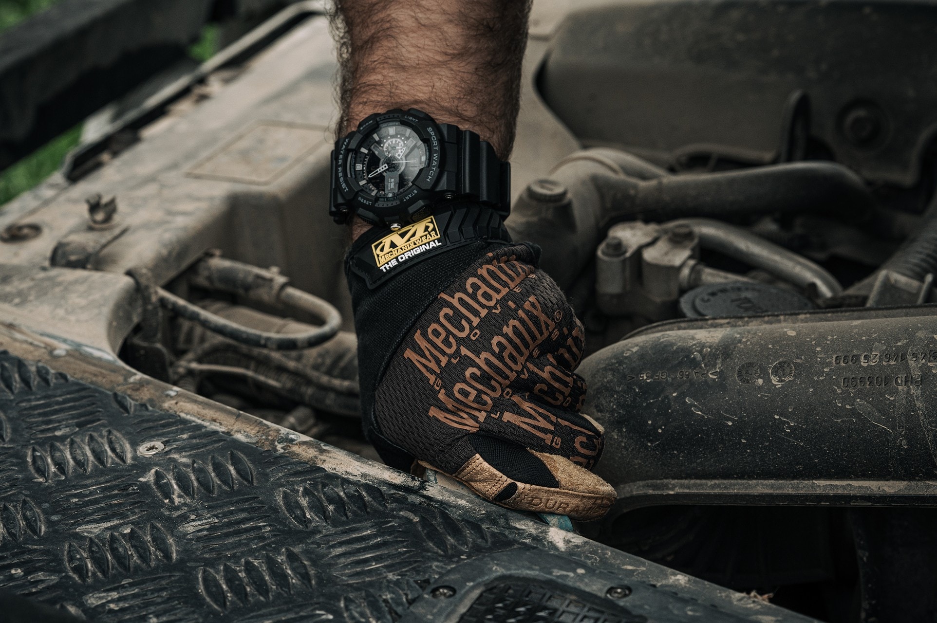 Спортивний годинник M-Tac - Black