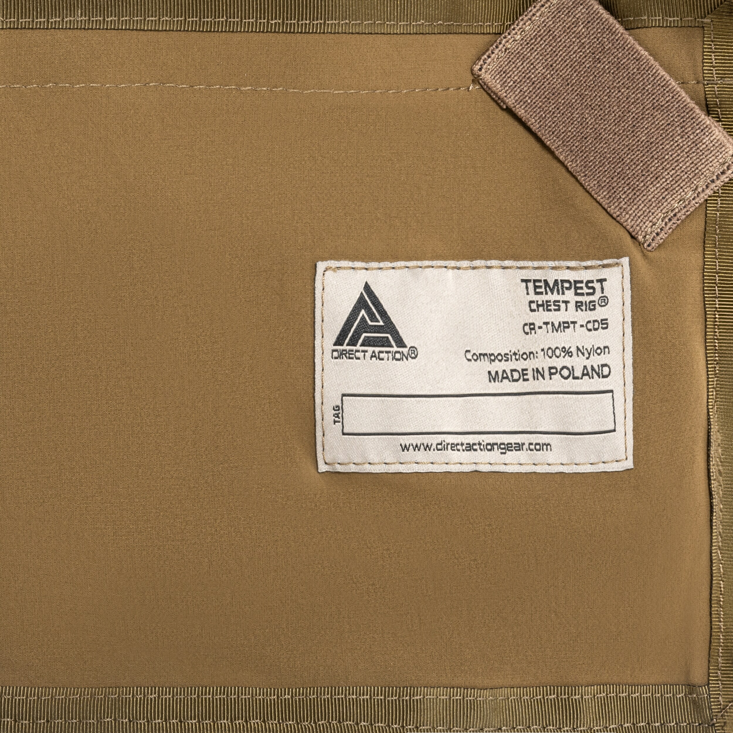 Kamizelka taktyczna Direct Action Tempest Chest Rig - Coyote Brown