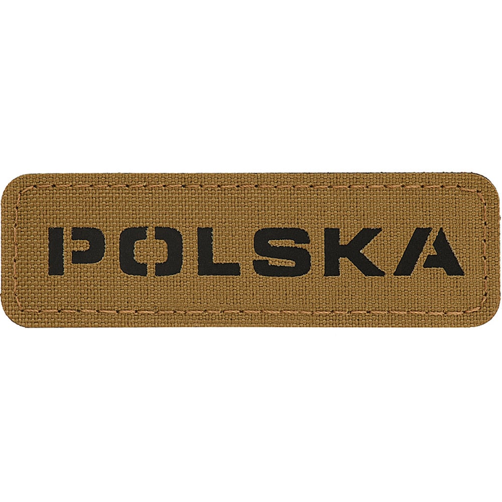 Нашивка M-Tac Polska Laser Cut - Coyote/Black