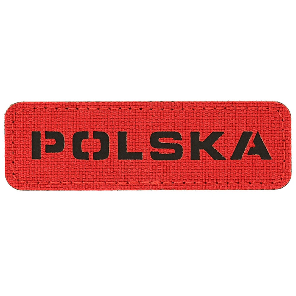 Нашивка M-Tac Polska Laser Cut - Red/Black 