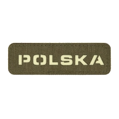 Naszywka M-Tac Polska Laser Cut - Ranger green/Luminate