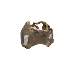 Maska ochronna typu Stalker ASG Metal Mesh z ochraniaczami uszu - MC