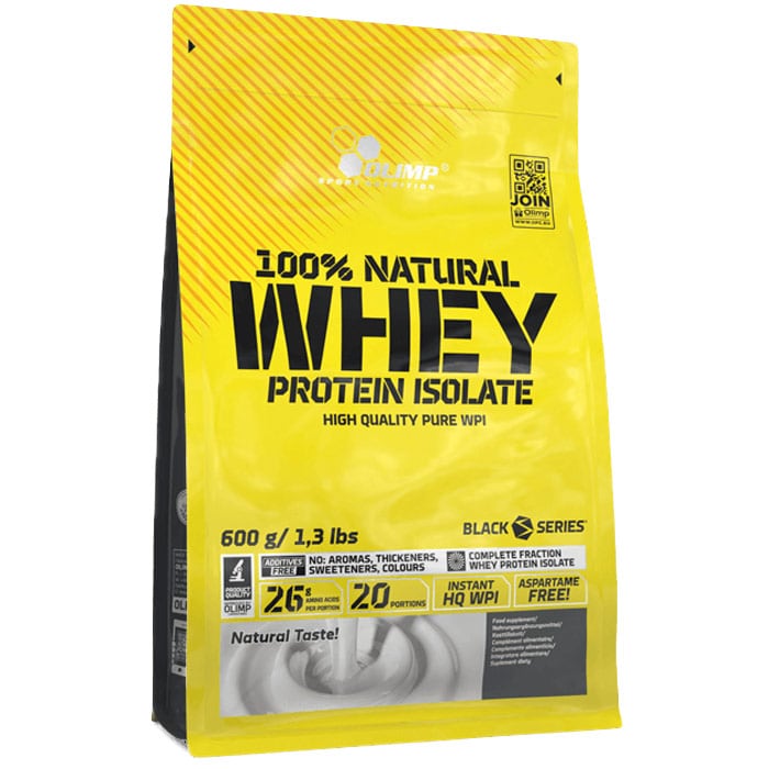 Odżywka białkowa Olimp Sport Nutrition Natural Whey Protein Isolate 600 g - suplement diety