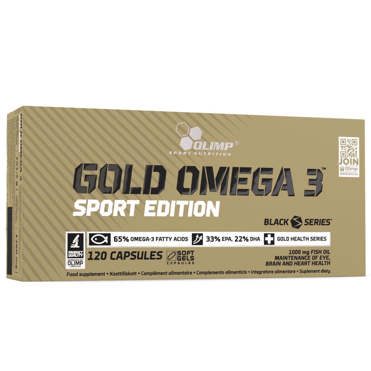 Дієтична добавка Olimp Sport Nutrition Gold Omega 3 Sport Edition - 120 капсул