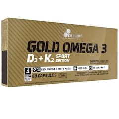 Suplement diety Olimp Sport Nutrition Gold Omega 3 D3+K2 Sport Edition - 60 kapsułek