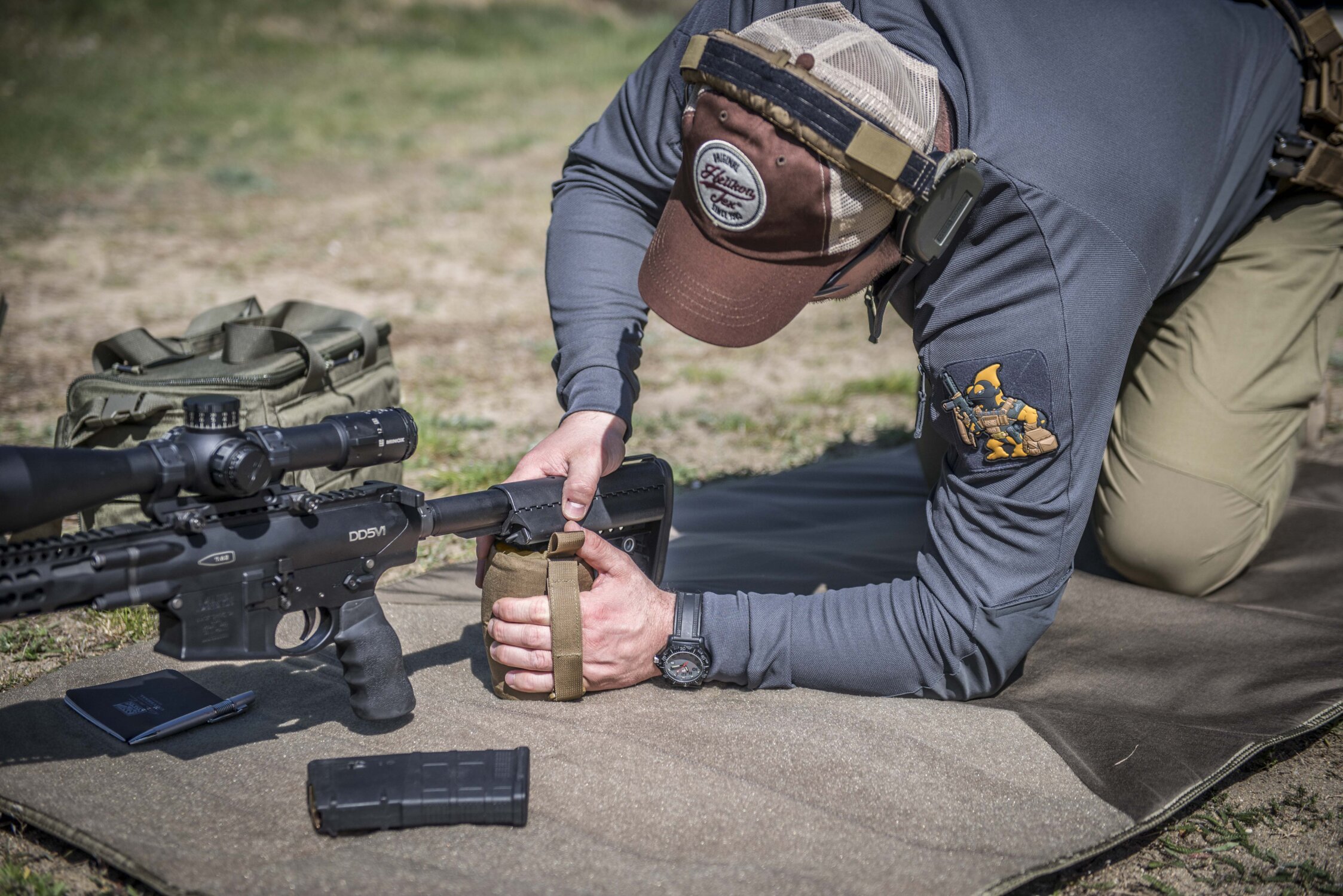 Стрілецький мішок Helikon-Tex Accuracy Shooting Bag Roller Large - Coyote
