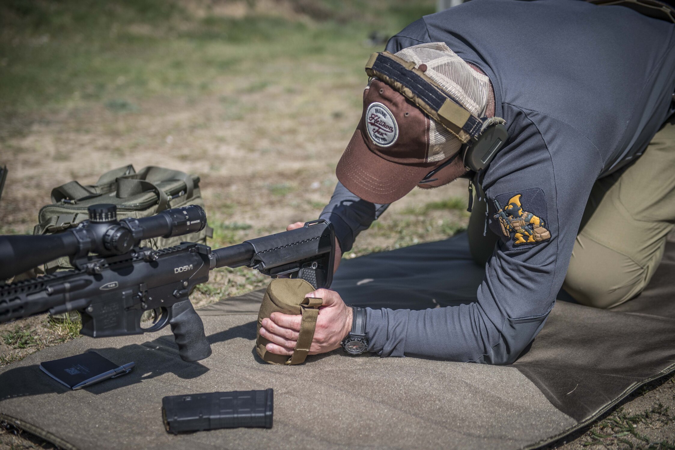 Стрілецький мішок Helikon-Tex Accuracy Shooting Bag Roller Large - Coyote