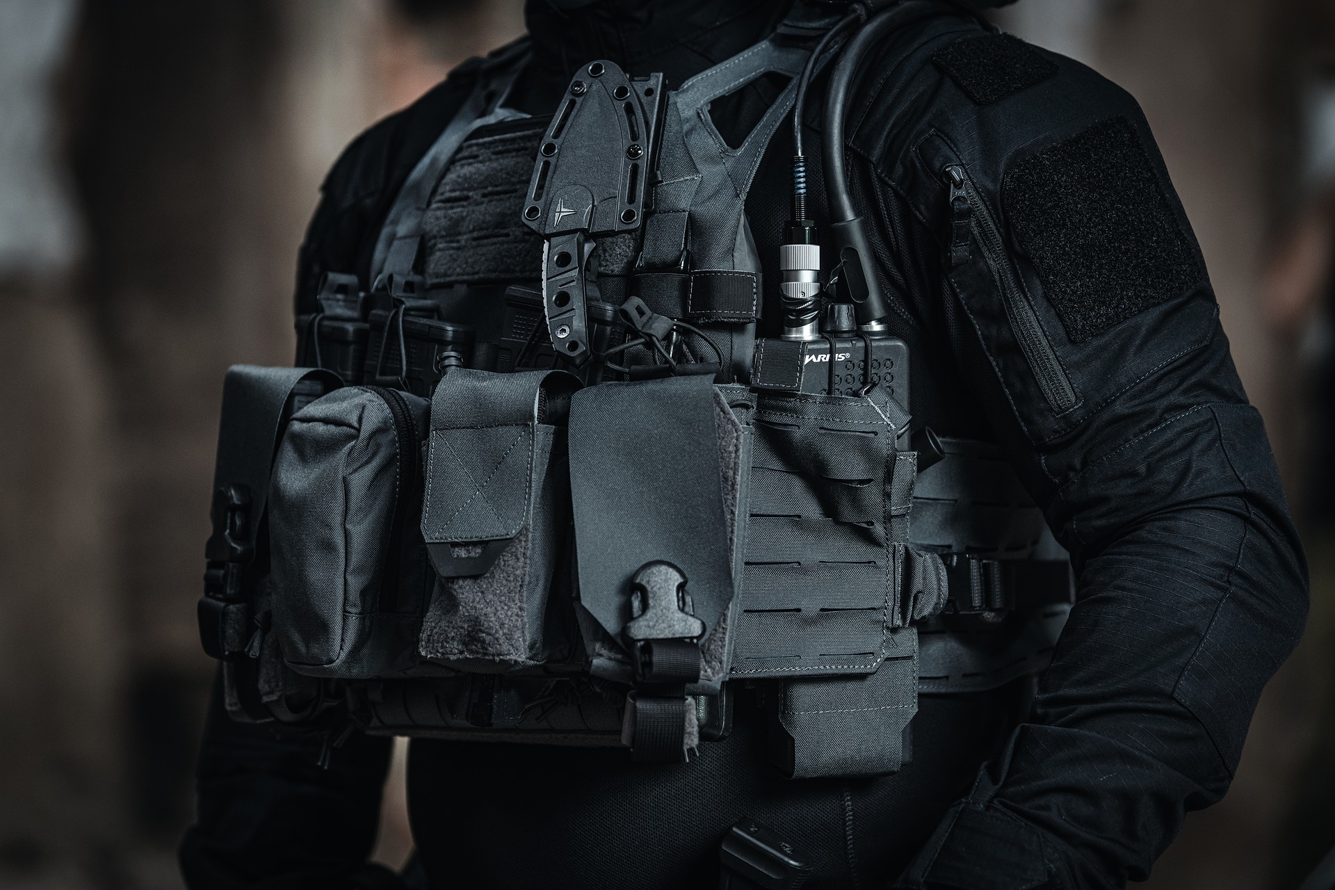 Kieszeń Direct Action Universal Radio Pouch - Shadow Grey