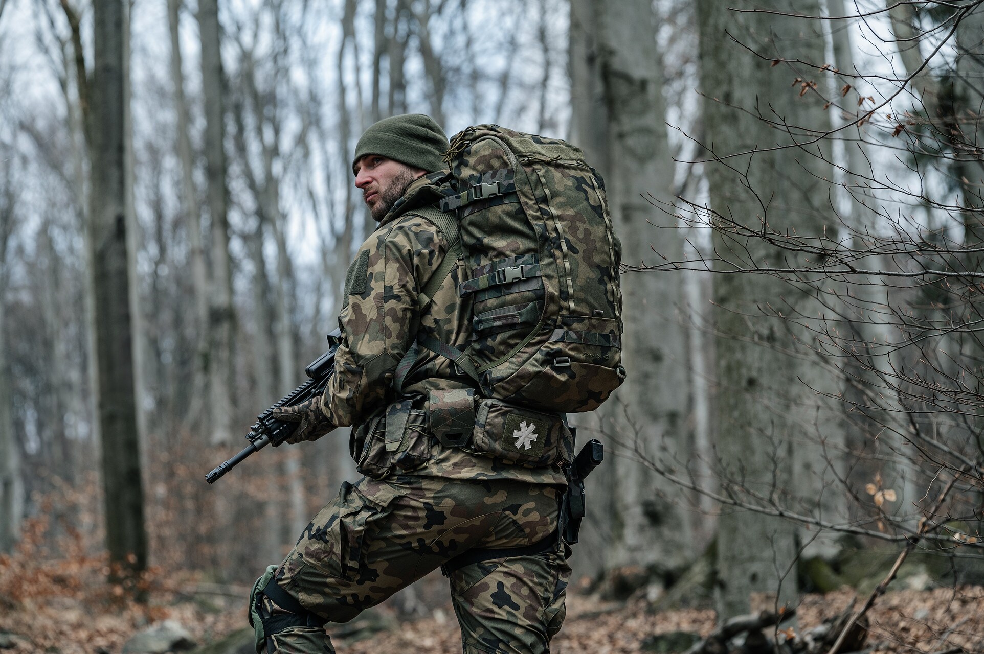 Аптечка Helikon-Tex Modular Individual Med Kit - wz.93 Pantera PL Woodland