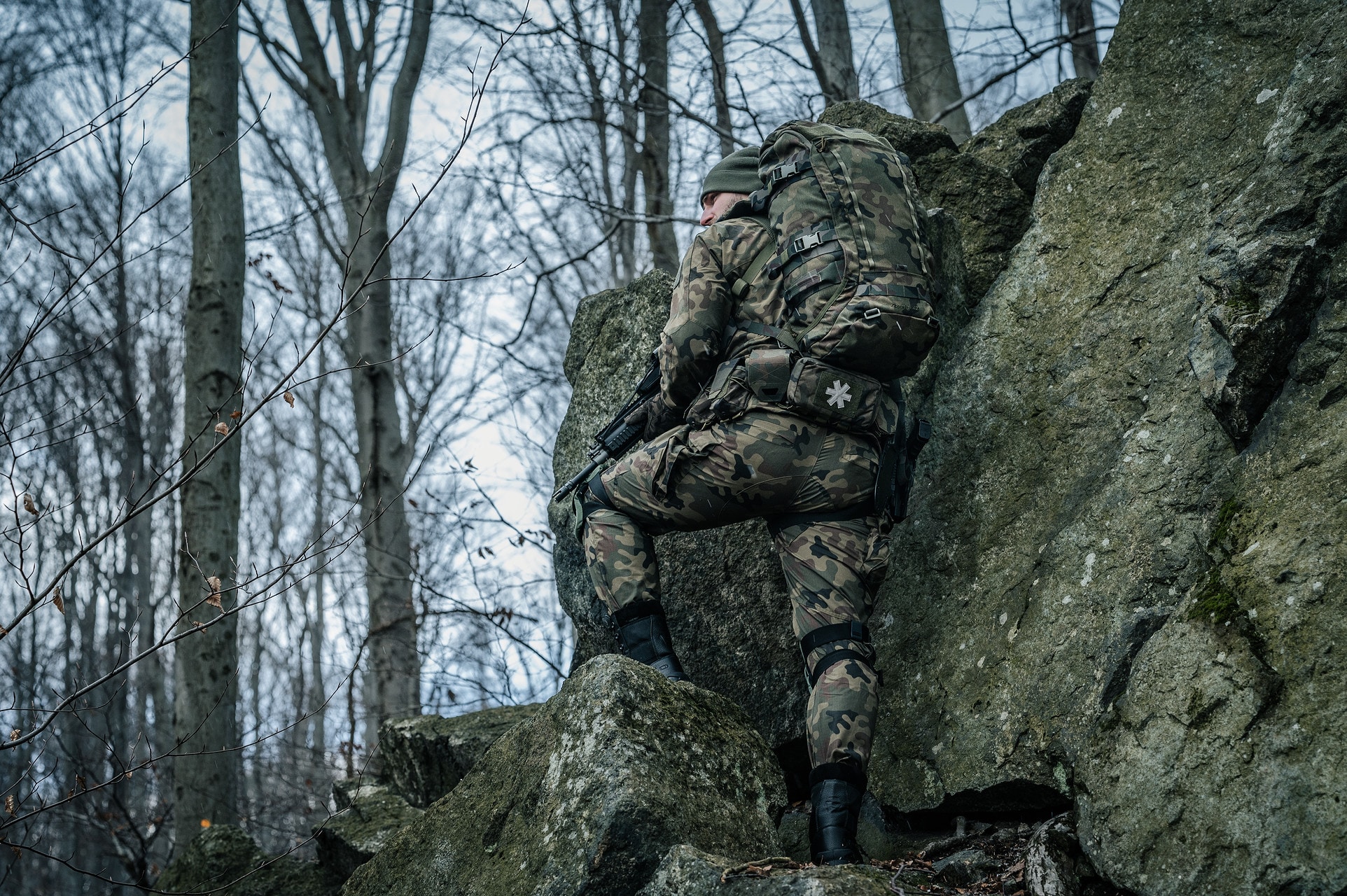 Аптечка Helikon-Tex Modular Individual Med Kit - wz.93 Pantera PL Woodland