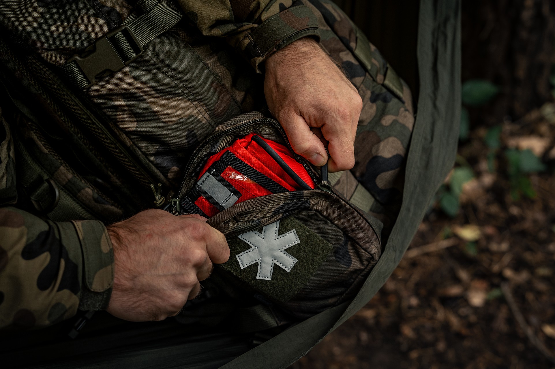 Apteczka Helikon-Tex Modular Individual Med Kit - wz.93 Pantera PL Woodland