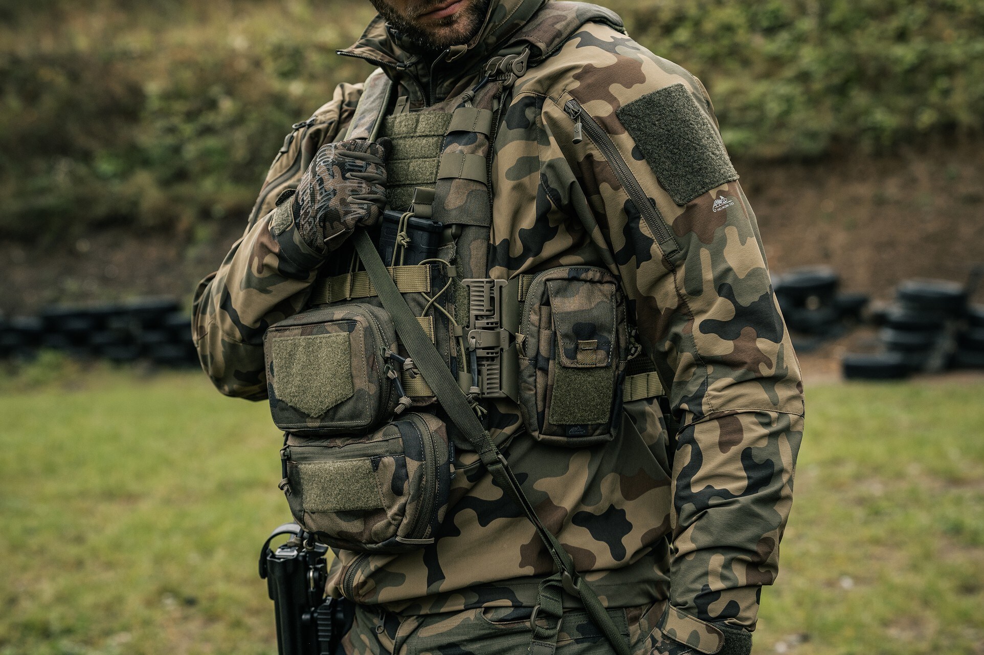 Kieszeń Helikon-Tex Navtel Pouch - wz.93 Pantera PL Woodland