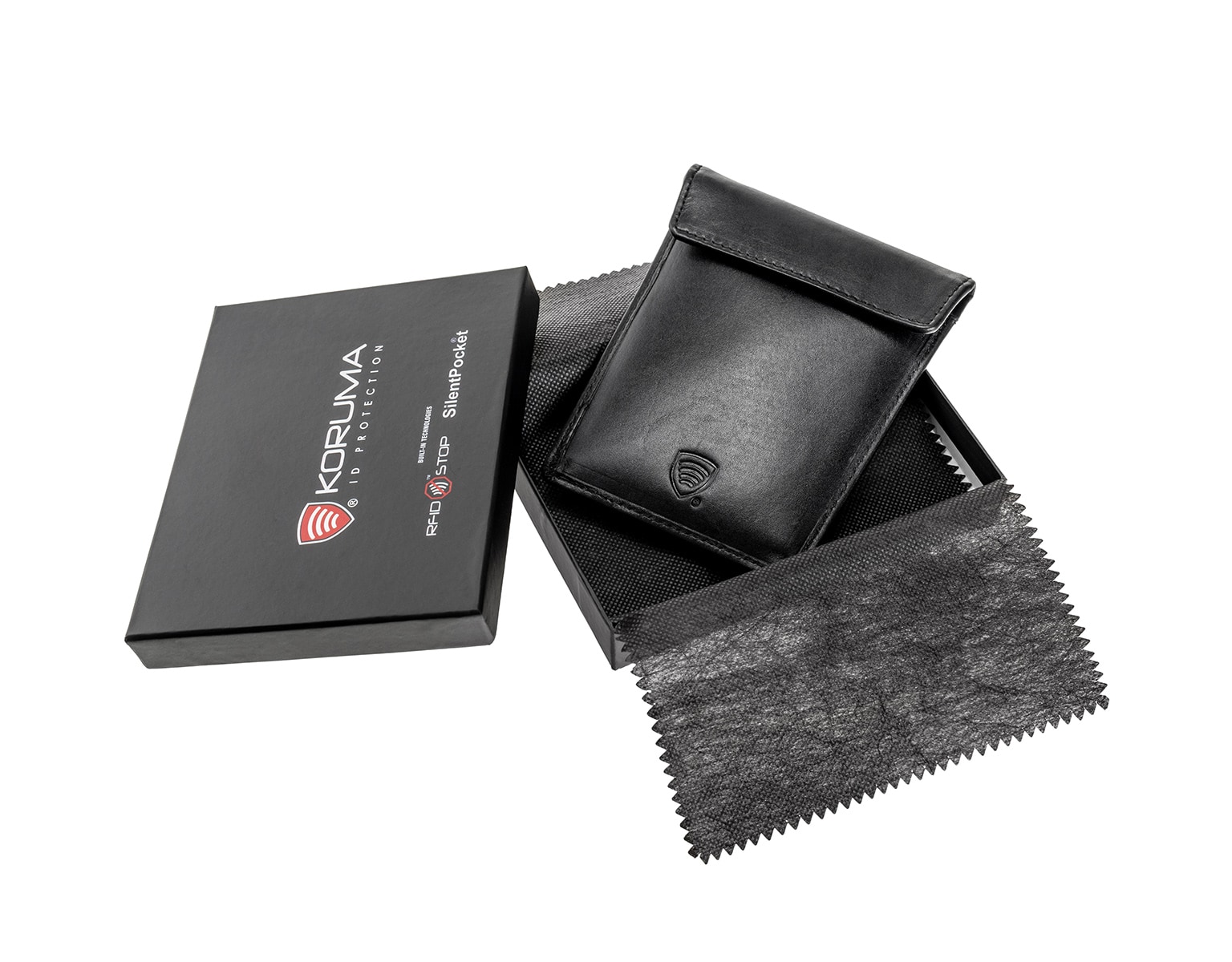 Etui Koruma blokujące fale radiowe kluczyka typu Keyless - czarne