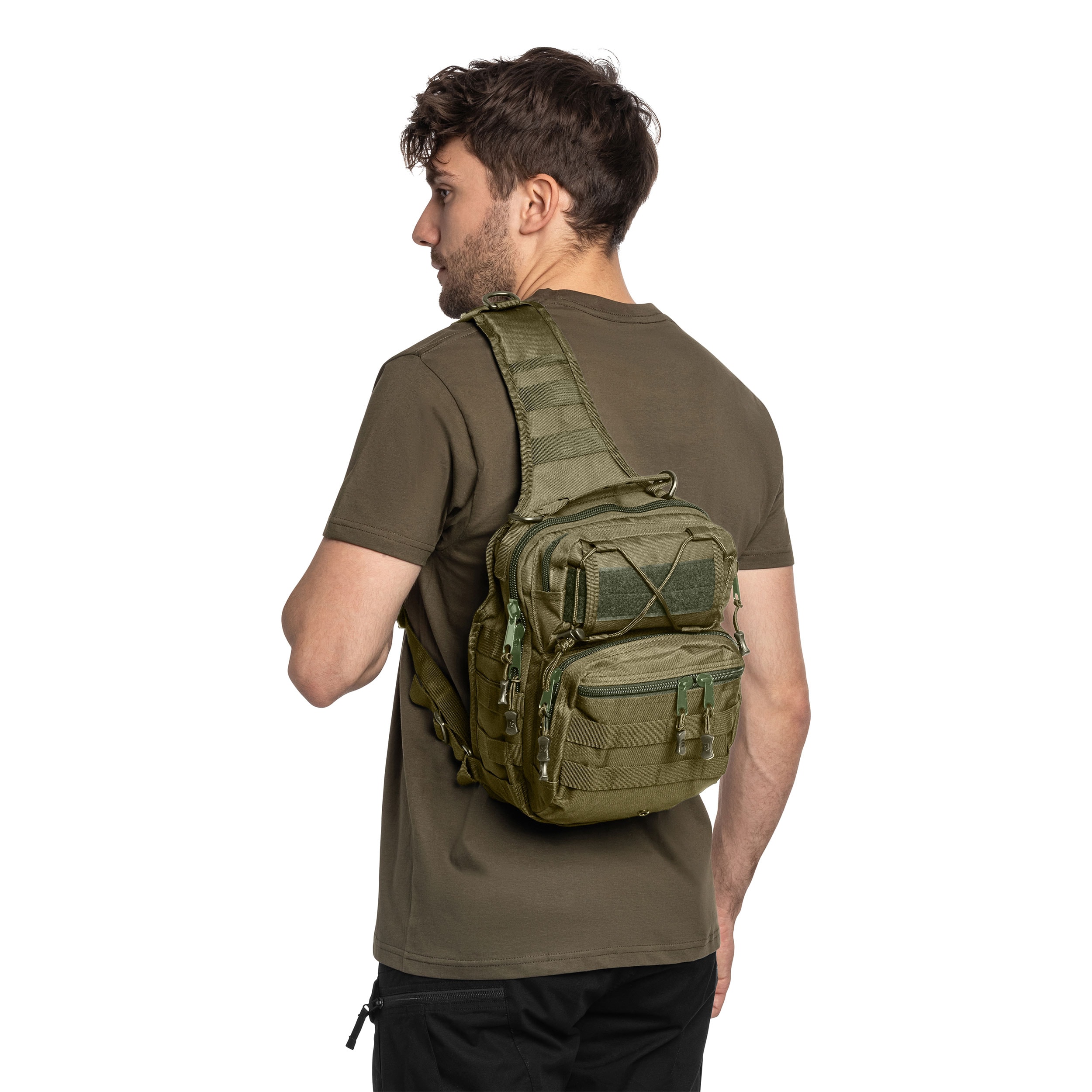 Torba na ramię Badger Outdoor Sling Tactical Large - Olive