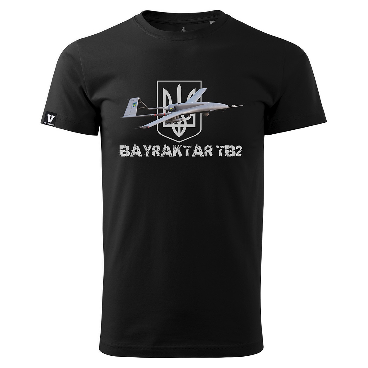 Футболка T-Shirt Voyovnik Bayraktar TB2 - Black