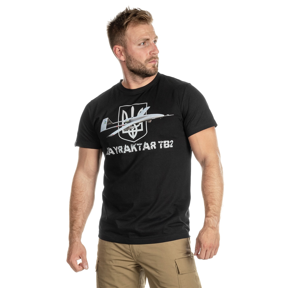 Koszulka T-Shirt Voyovnik Bayraktar TB2 - Black