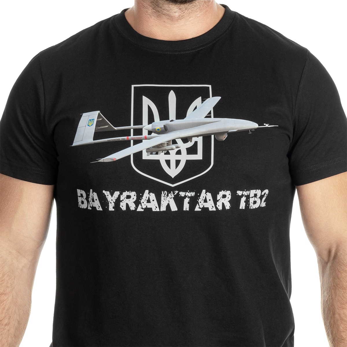 Футболка T-Shirt Voyovnik Bayraktar TB2 - Black