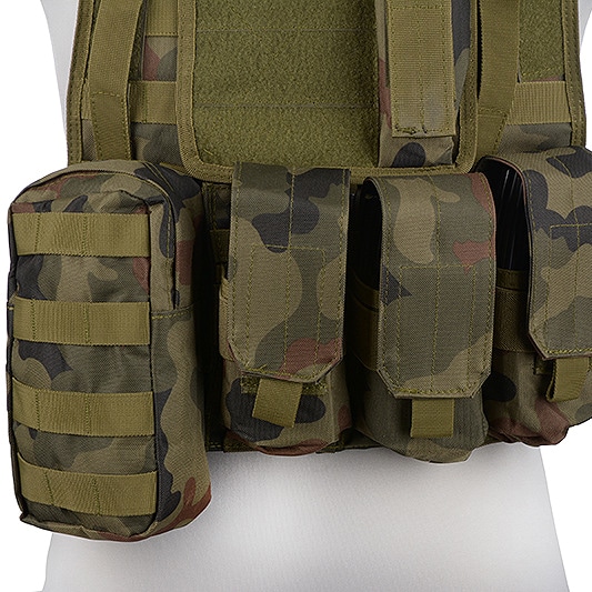 Kamizelka taktyczna GFC Tactical typu MBSS - wz.93 Pantera PL Woodland