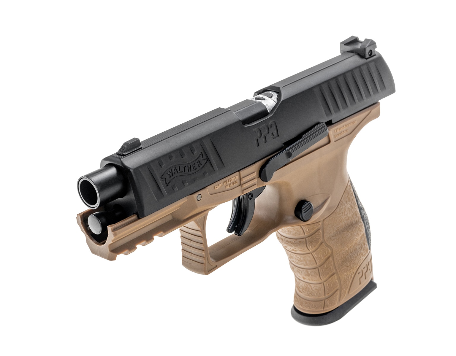 Pistolet CO2 RAM Combat Walther PPQ M2 T4E - FDE