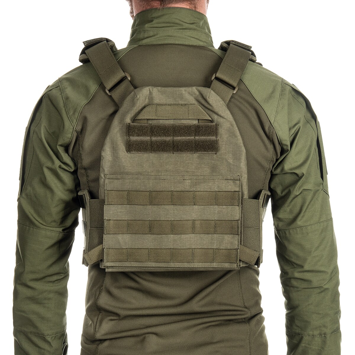 Kamizelka taktyczna typu Plate Carrier Maskpol - Ranger Green 
