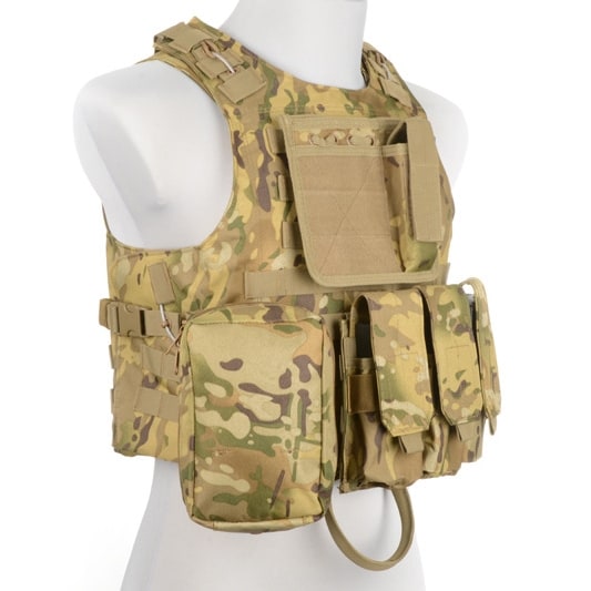 Kamizelka taktyczna GFC Tactical FSBE - Arid MC Camo