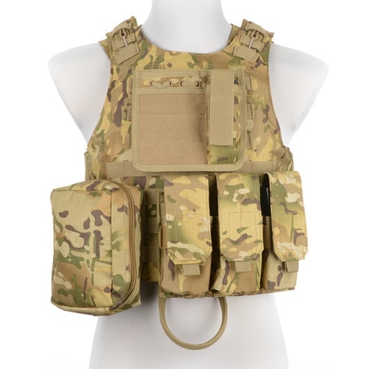 Kamizelka taktyczna GFC Tactical FSBE - Arid MC Camo