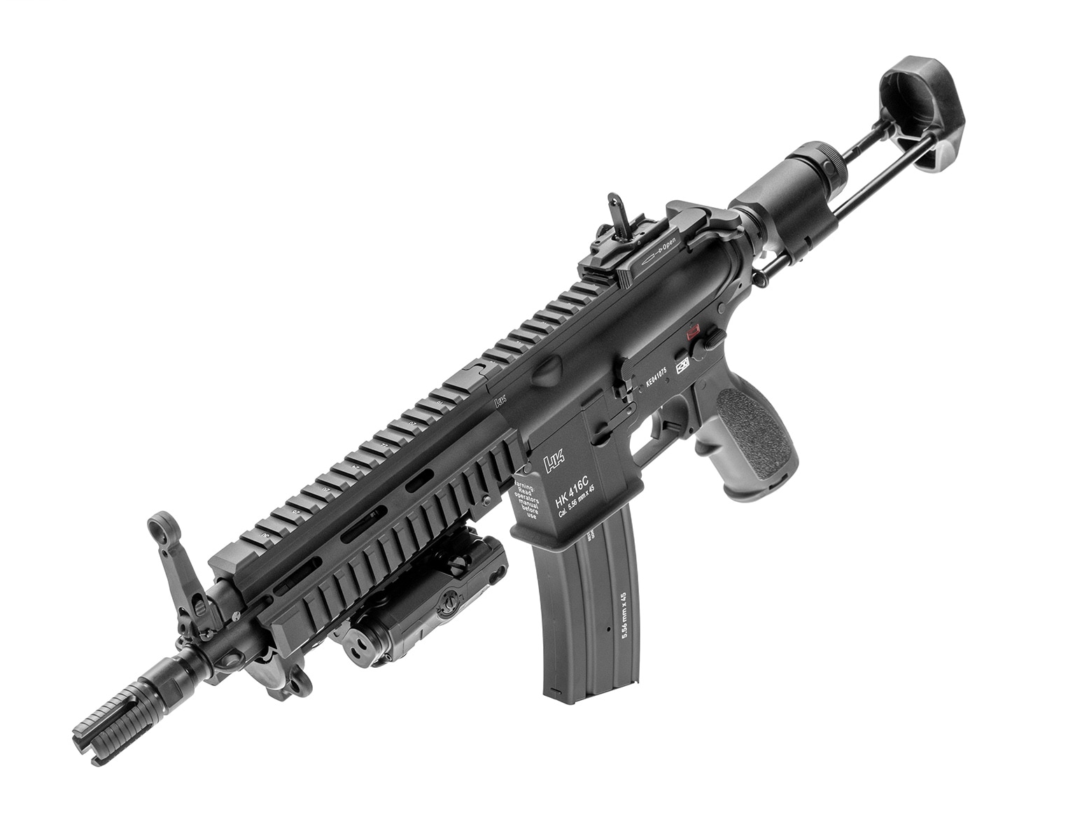 Karabinek szturmowy AEG Heckler&Koch HK416C V2 - czarny