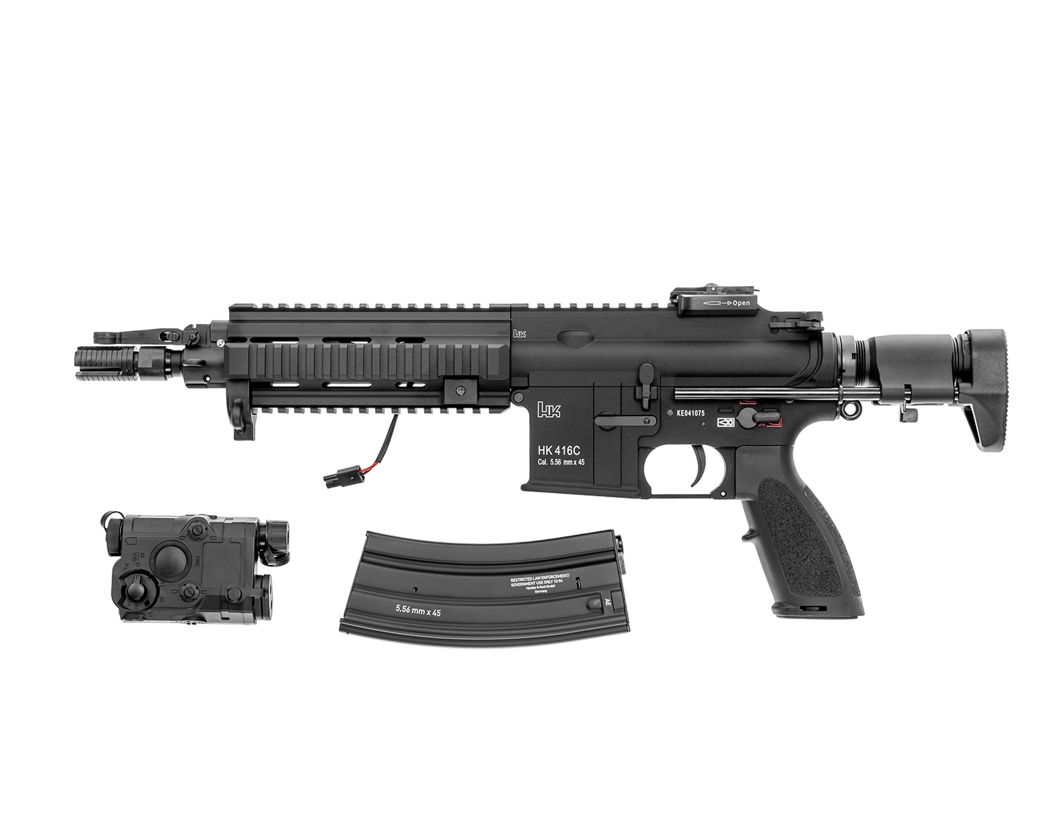 Karabinek szturmowy AEG Heckler&Koch HK416C V2 - czarny