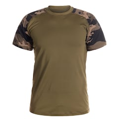 Koszulka termoaktywna Greg Tactical TC02 Short Sleeve - Camo/Khaki