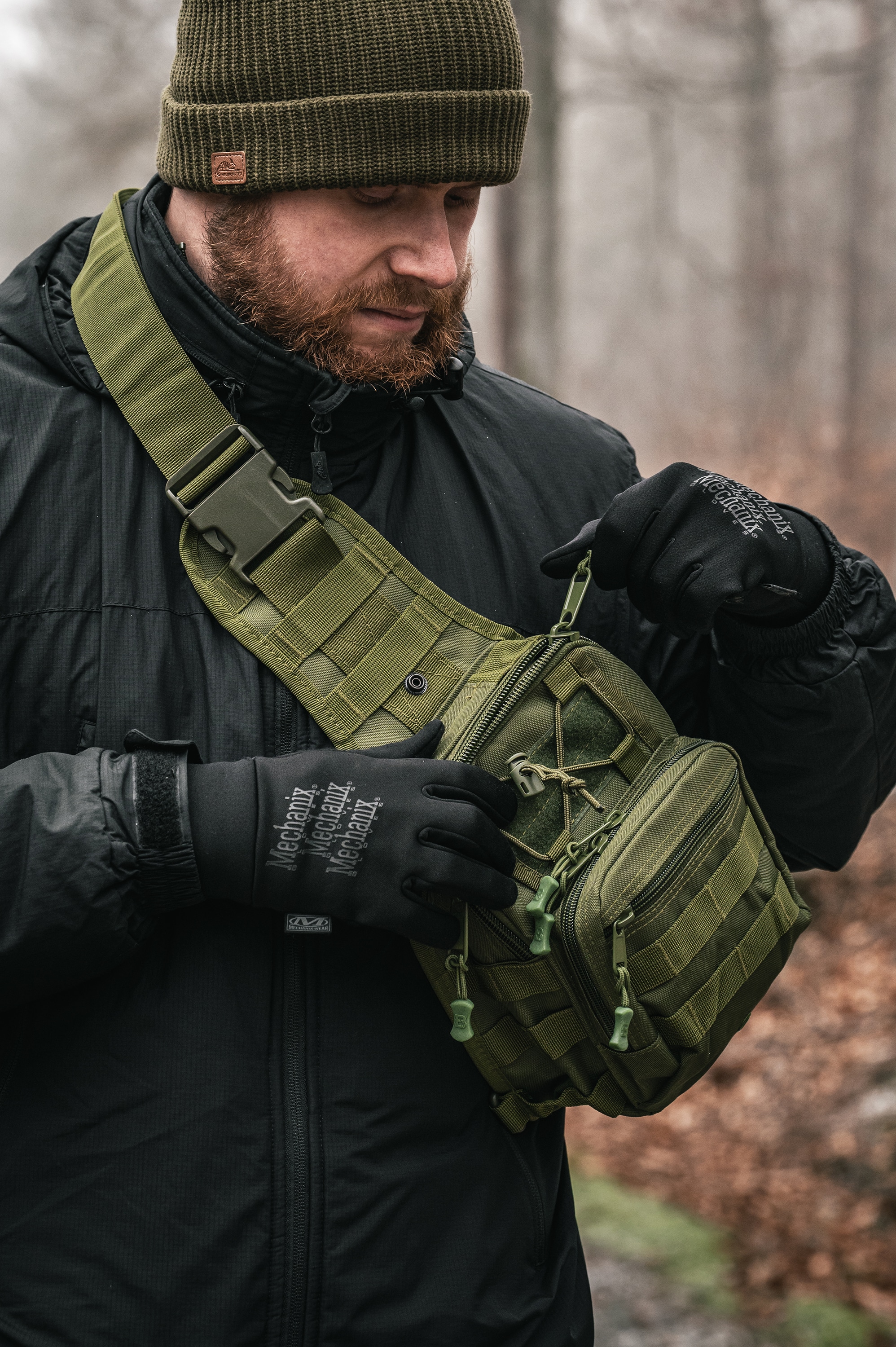 Torba Badger Outdoor Sling Tactical 10 l - Olive