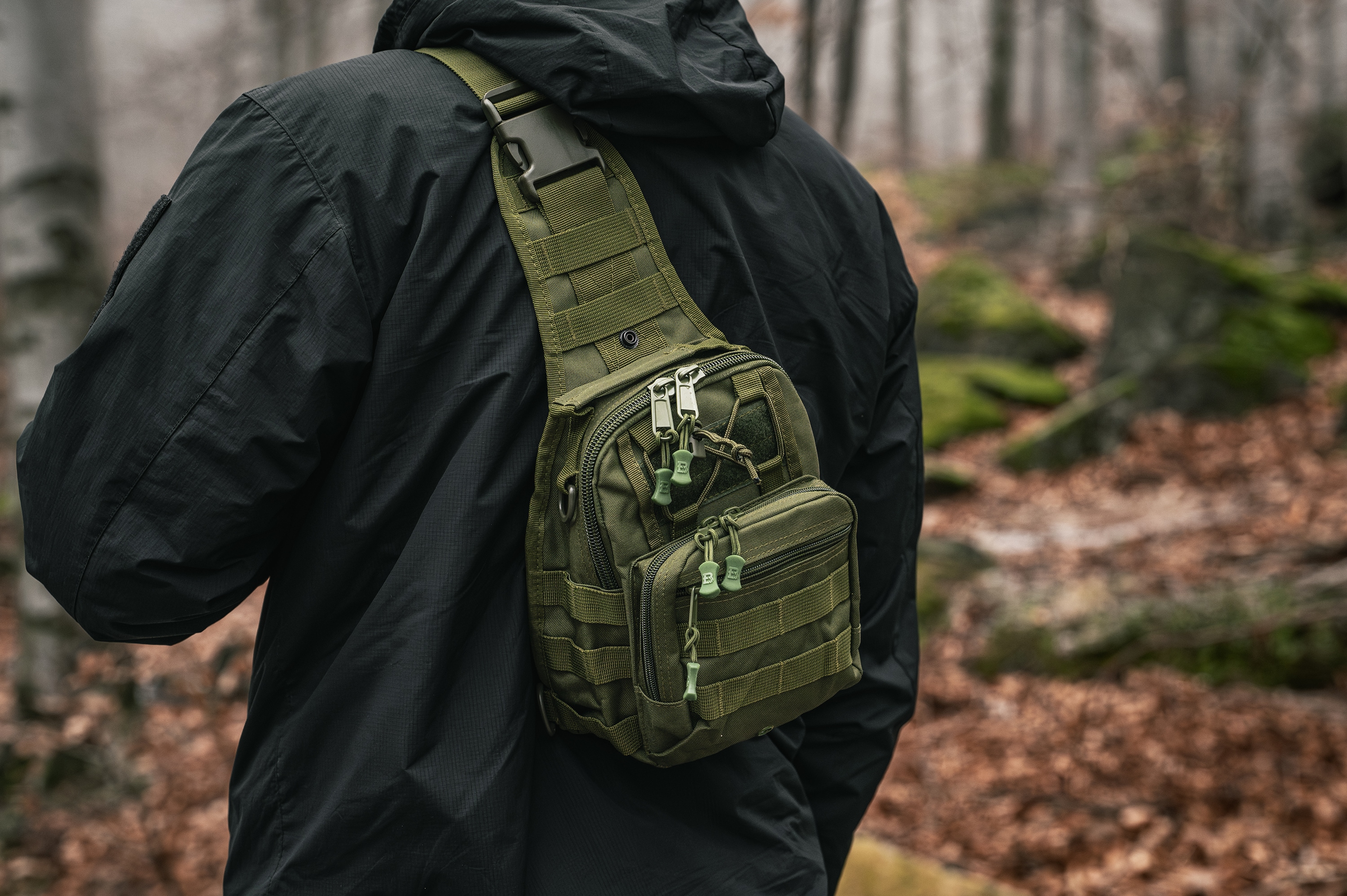 Torba Badger Outdoor Sling Tactical 10 l - Olive